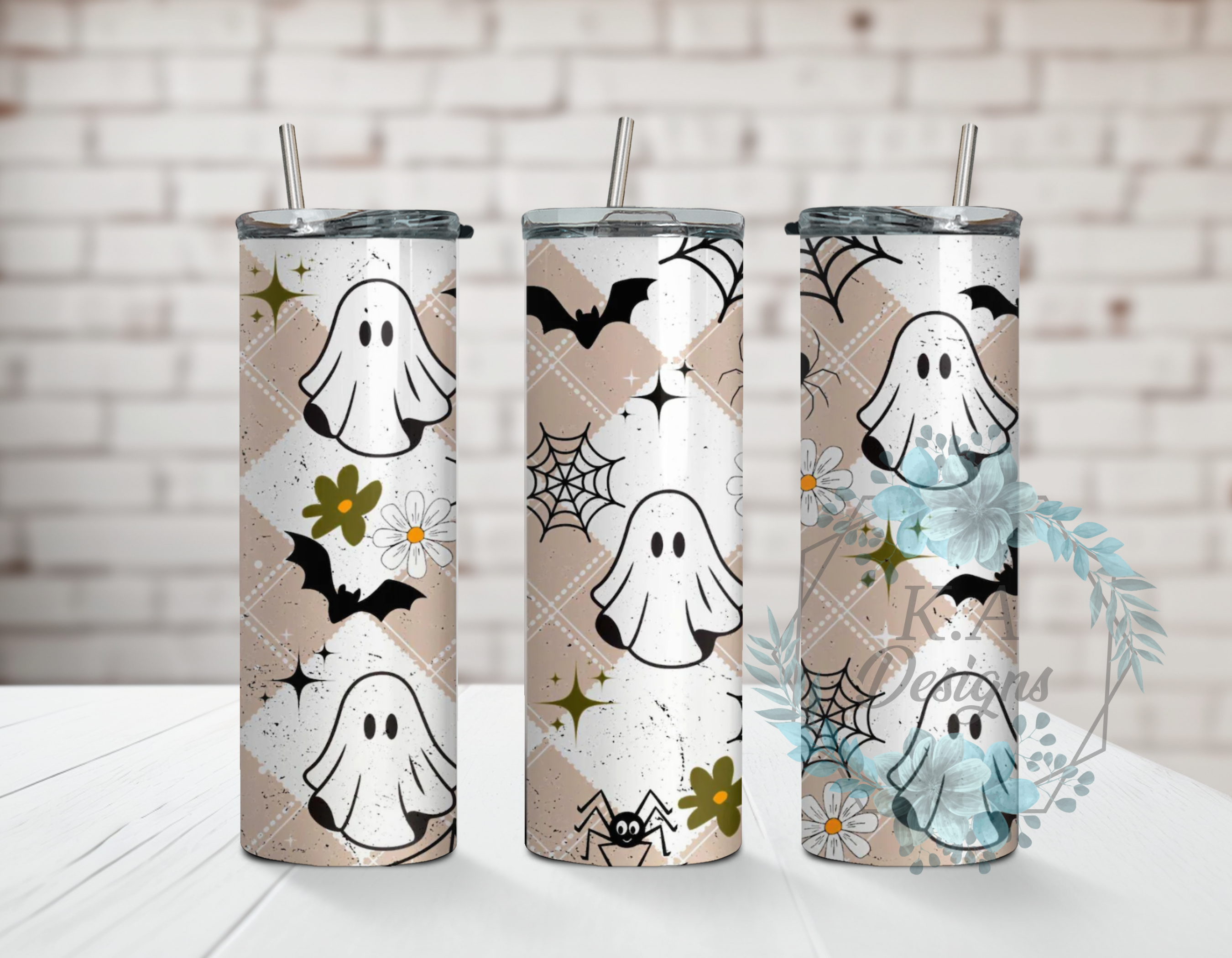 Vintage Ghost Tumbler