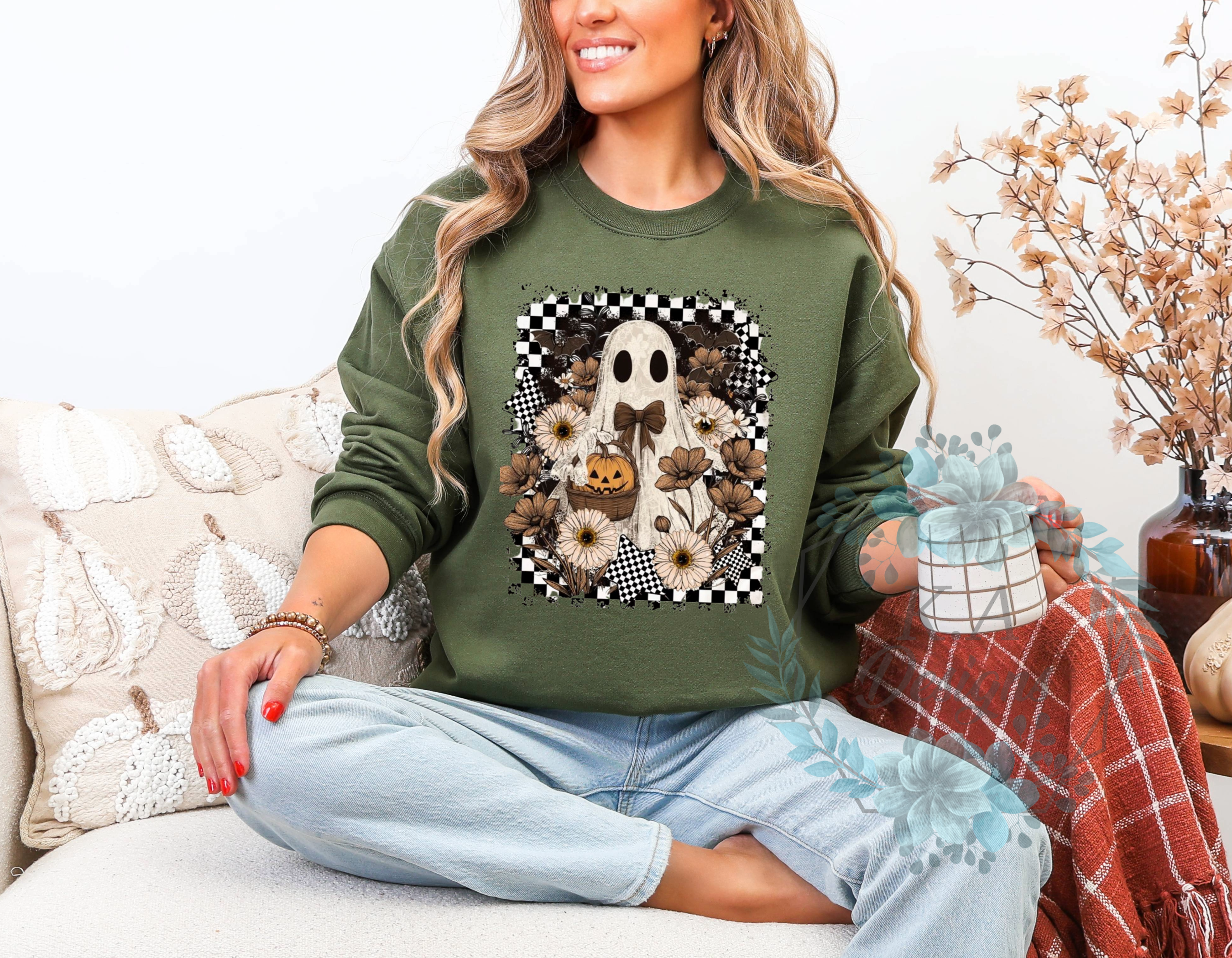 Retro Ghost Sweatshirt