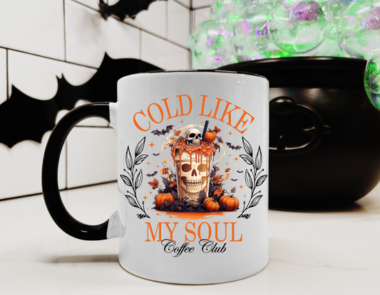 Cold Like My Soul Iced Coffee Mug