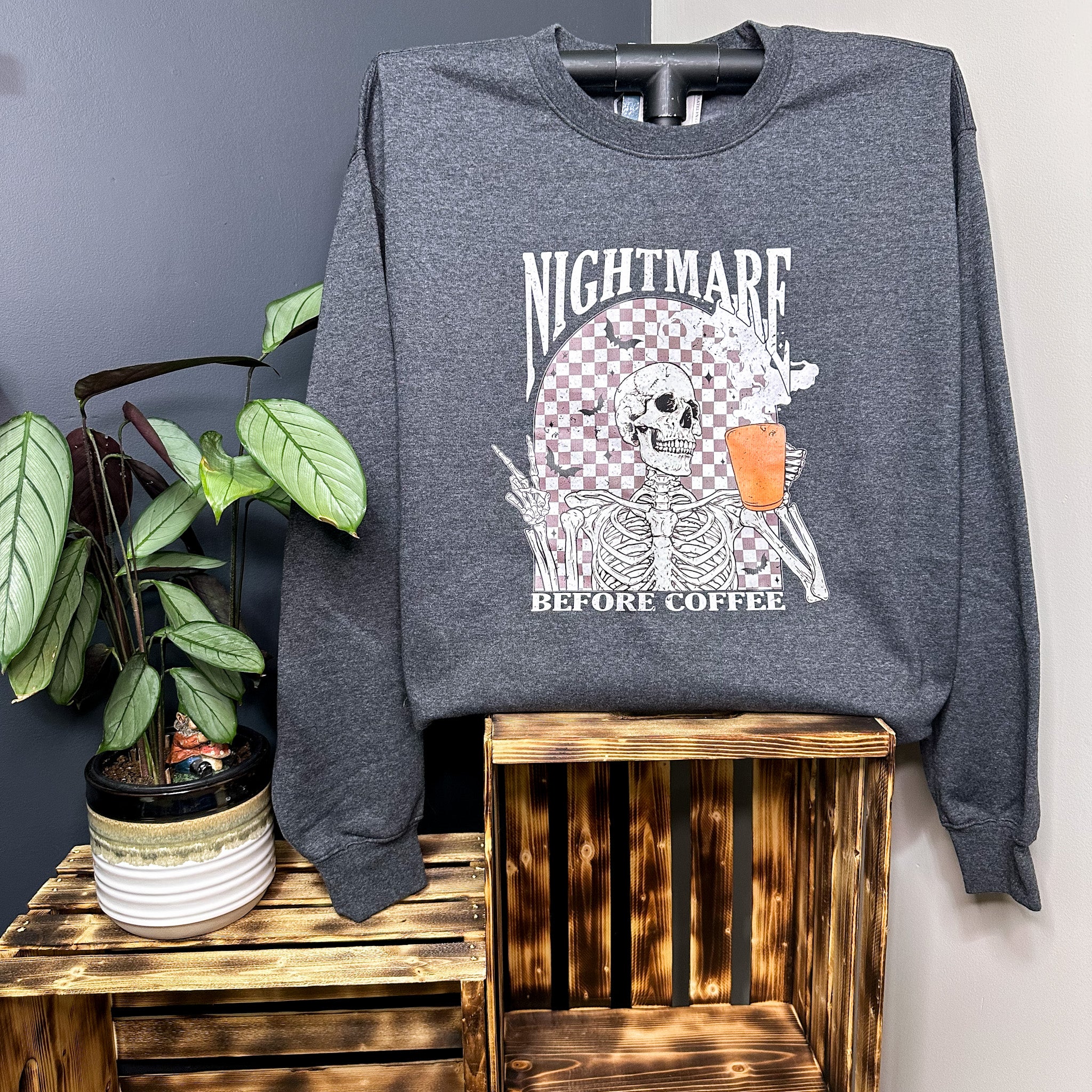 Nightmare Before Coffee Sweatshirt