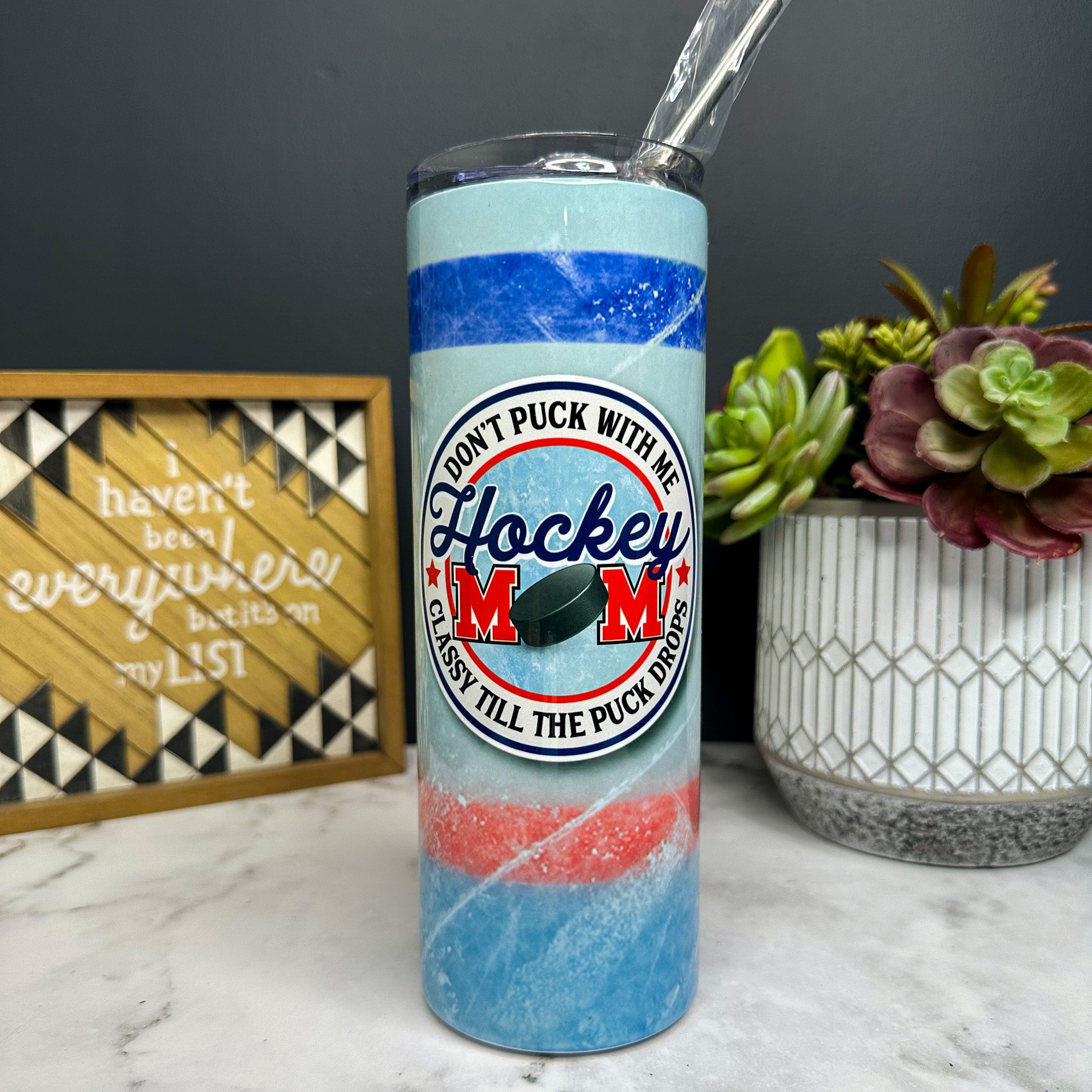Hockey Mom Tumbler