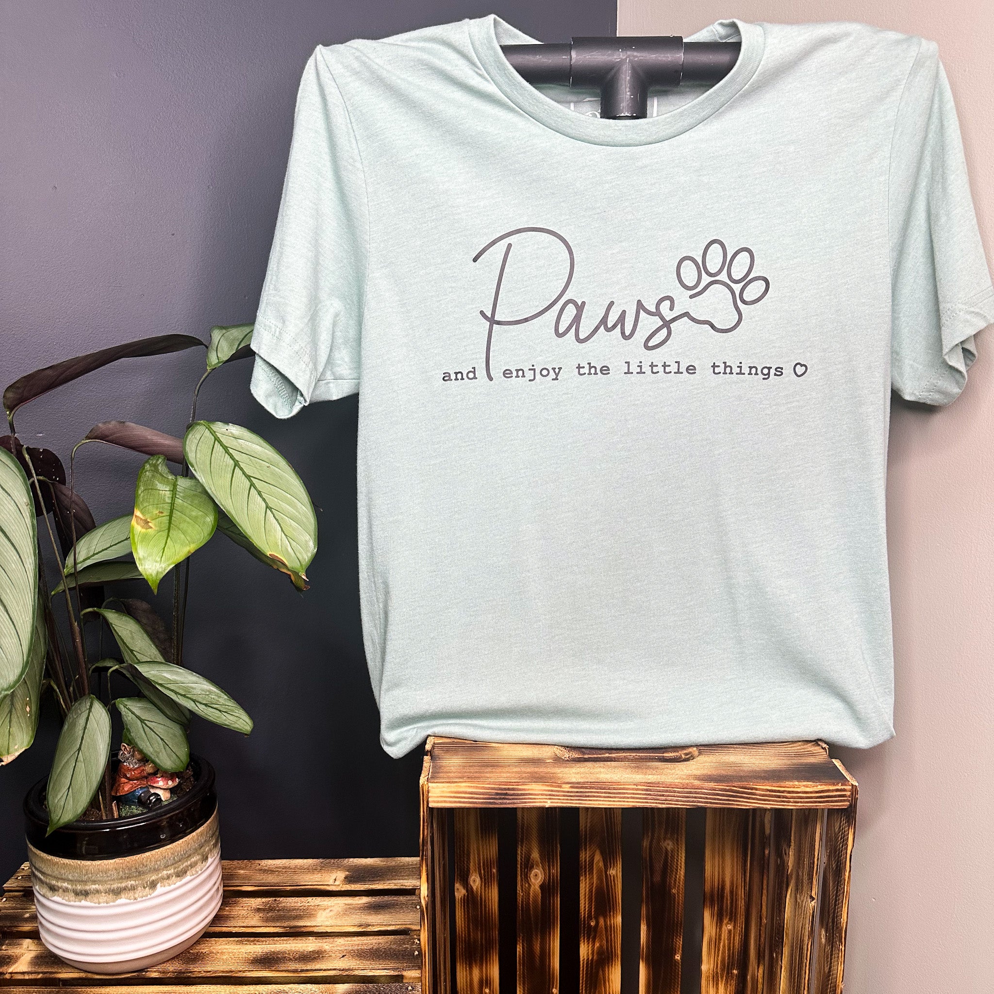 Paws And Enjoy The Little Things T-Shirt