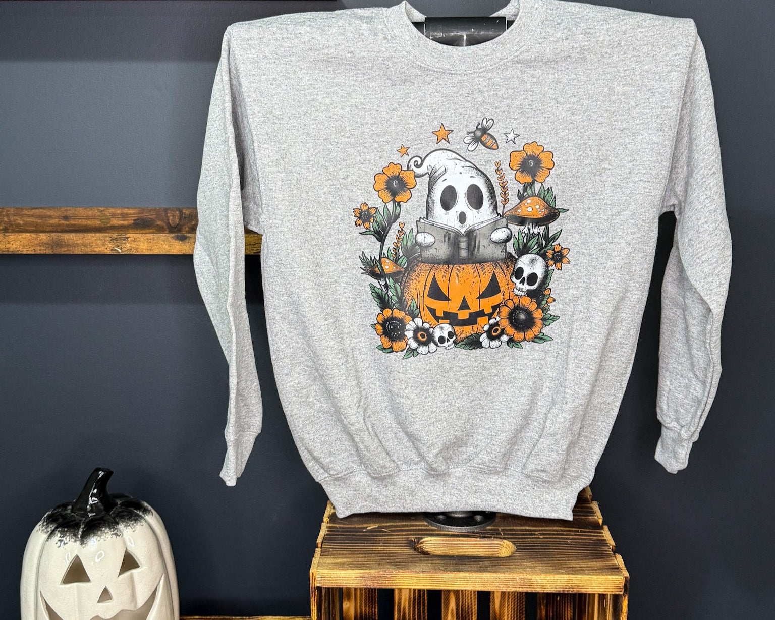 Bookish Ghost Youth Sweatshirt