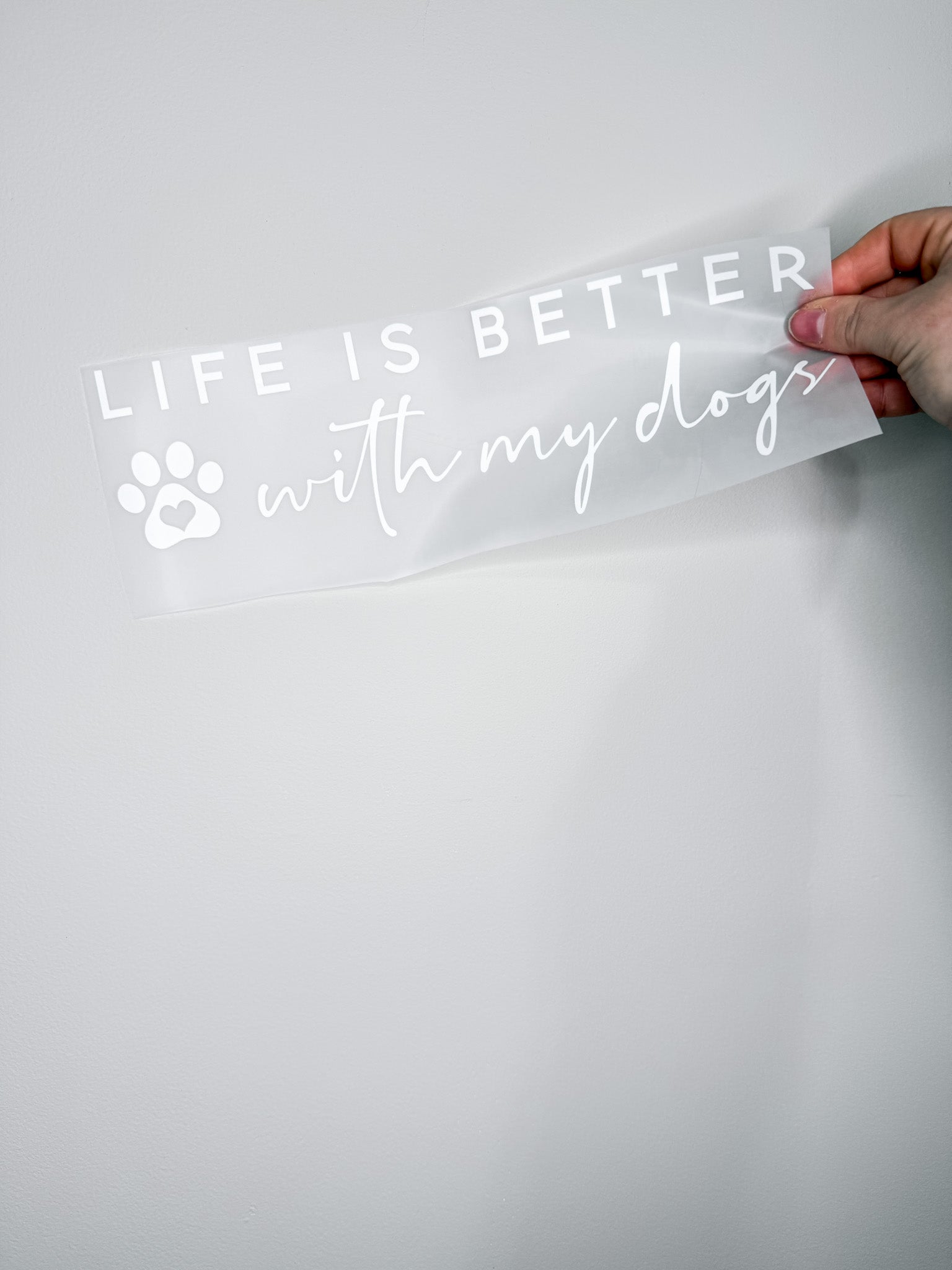 Life Is Better With My Dogs-Create Your Own Apparel