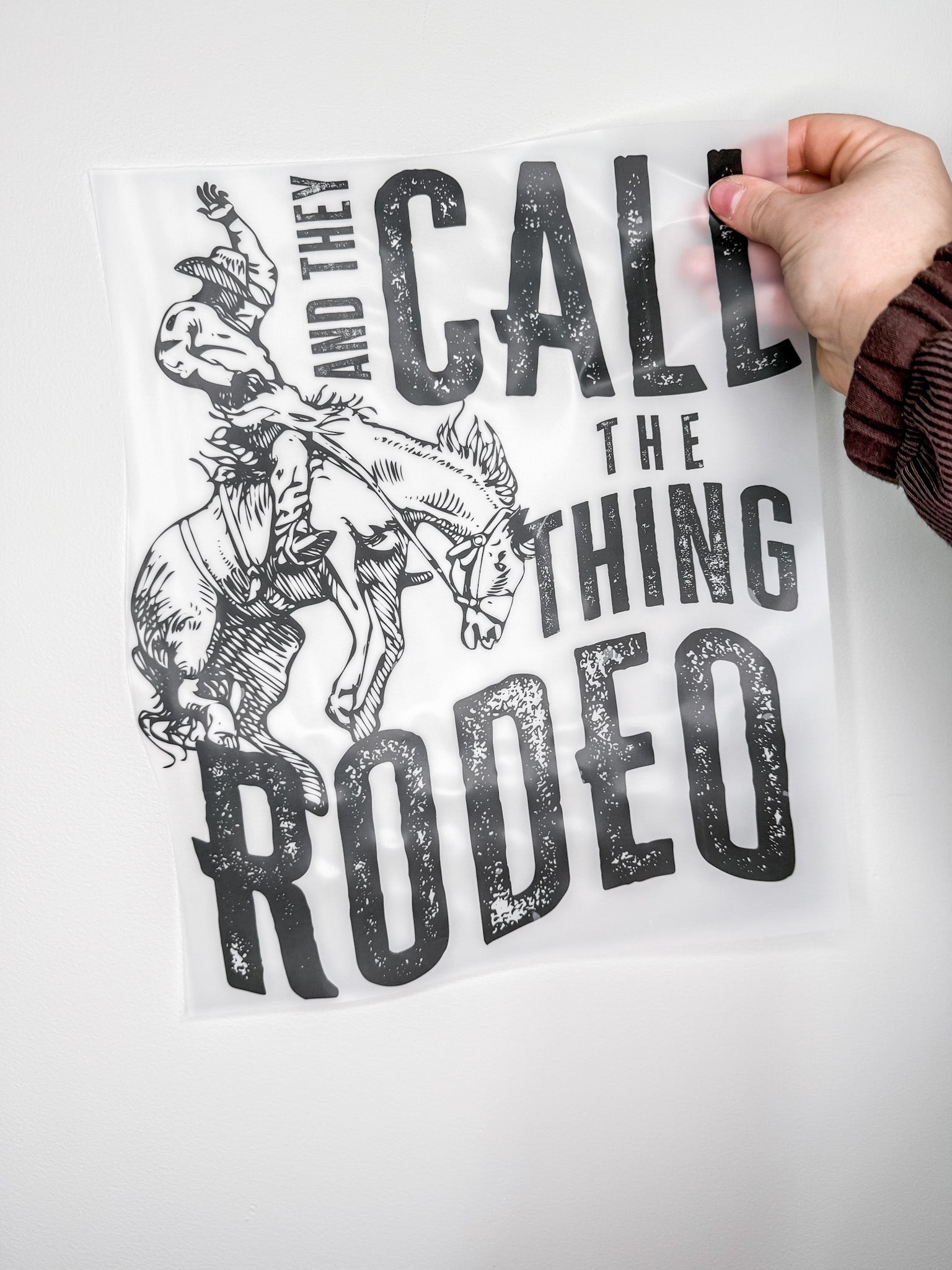 And They Call The Thing Rodeo-Create Your Own Apparel