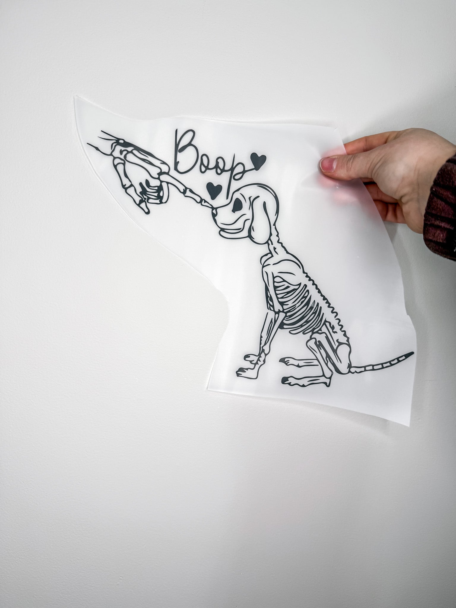 Skeleton Dog Boop-Create Your Own Apparel