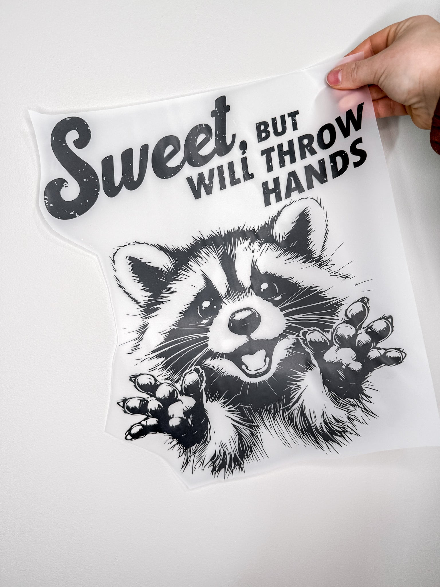 Sweet, But Will Throw Hands-Create Your Own Apparel