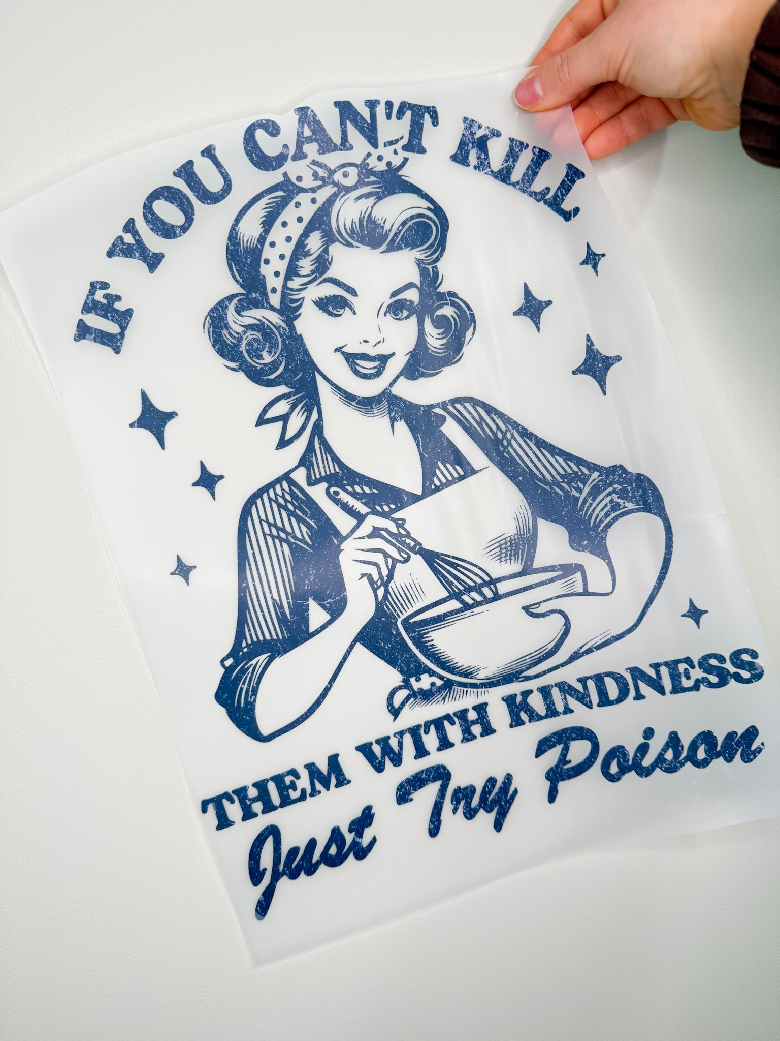 If You Can't Kill Them With Kindness Just Try Poison-Create Your Own Apparel