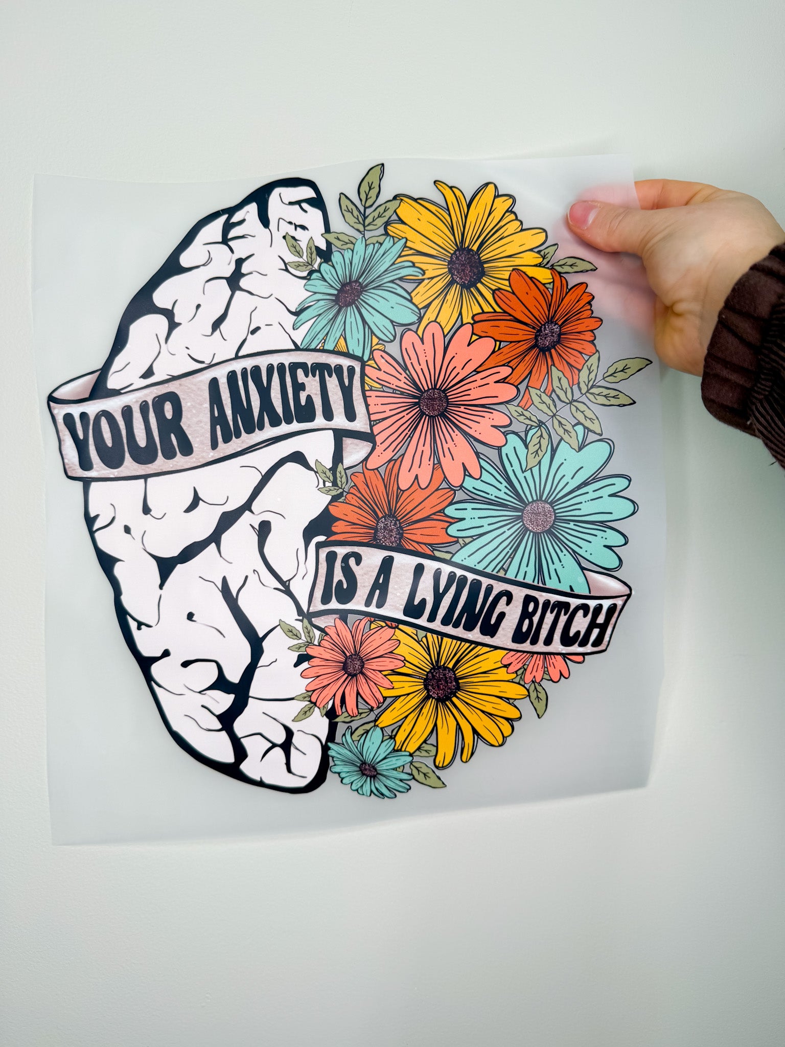 Your Anxiety Is A Lying Bitch-Create Your Own Apparel