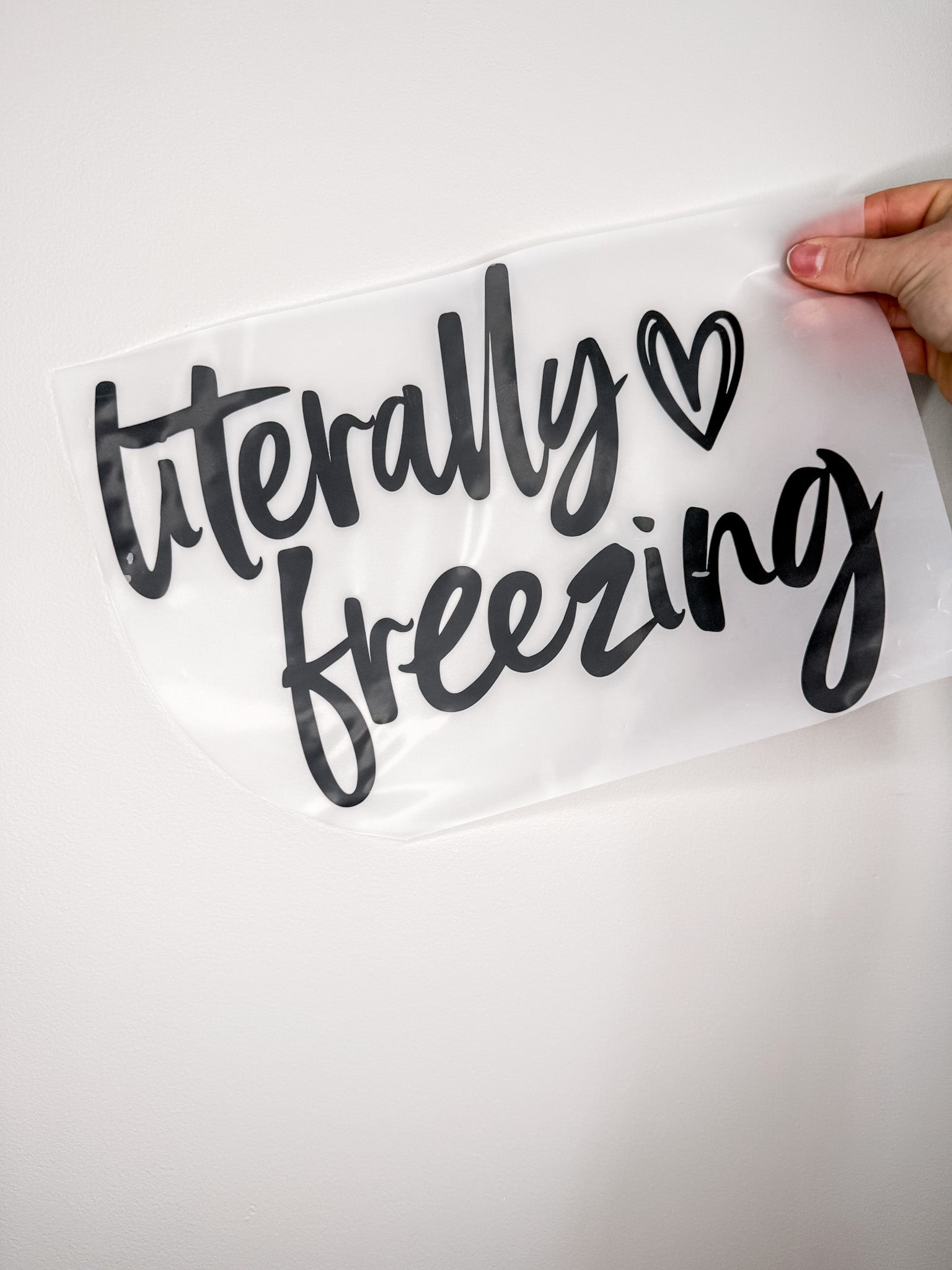 Literally Freezing- Create Your Own Apparel