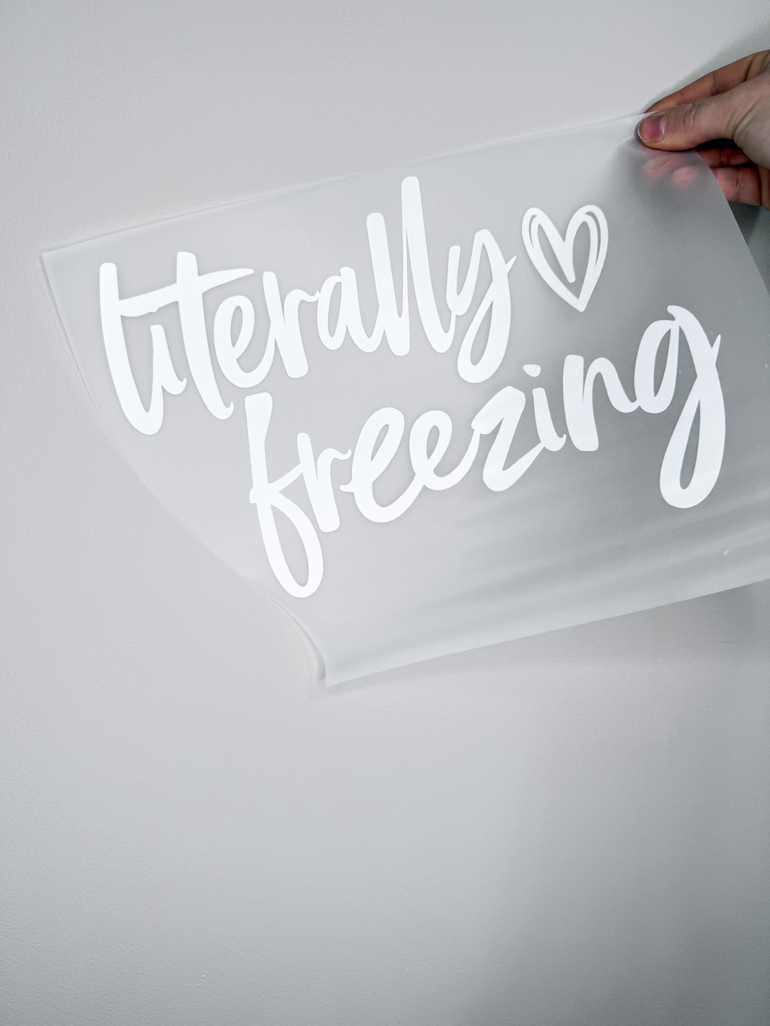 Literally Freezing- Create Your Own Apparel