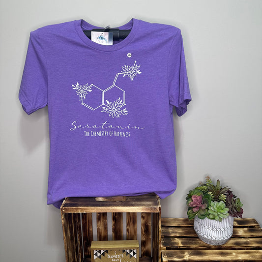 Serotonin The Chemistry Of Happiness T-Shirt