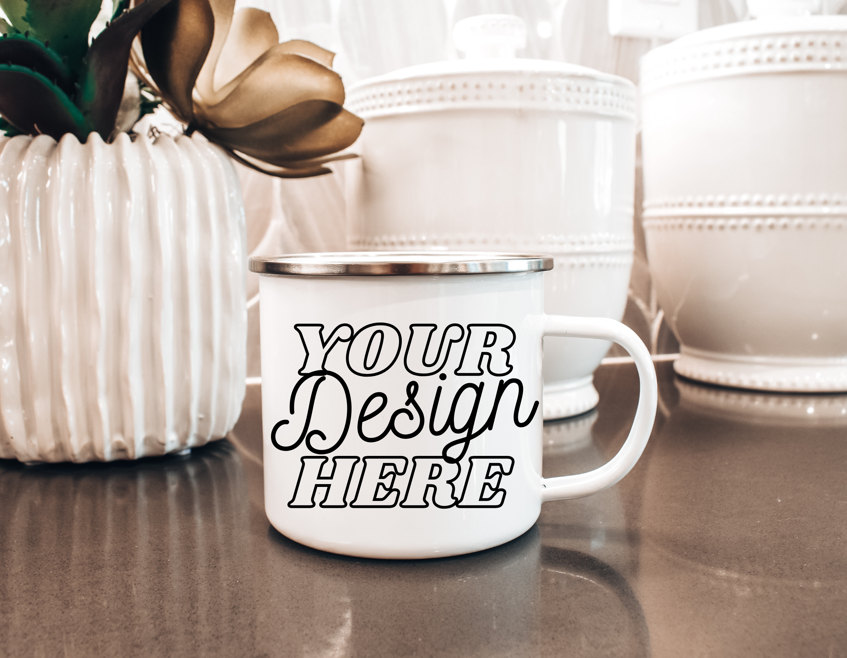 Custom Enamel Mug