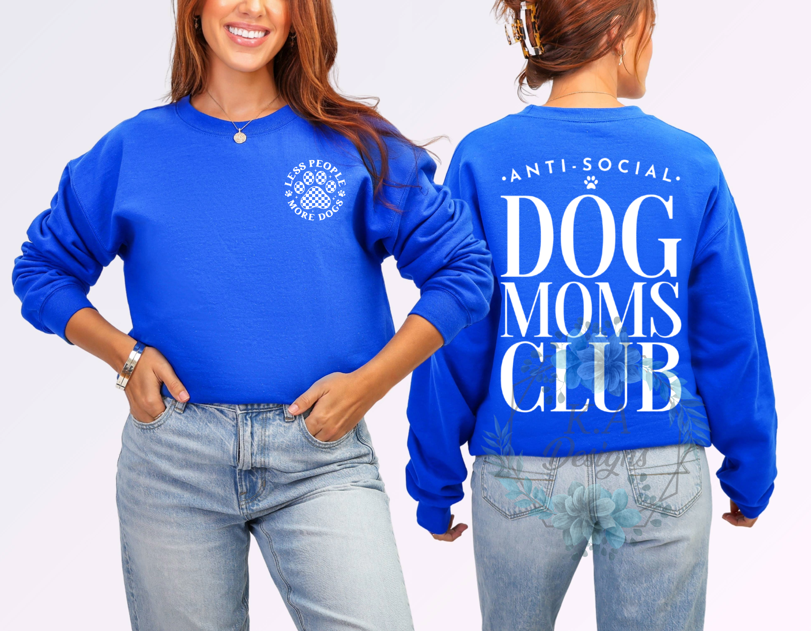 Anti Social Dog Moms Club Sweatshirt