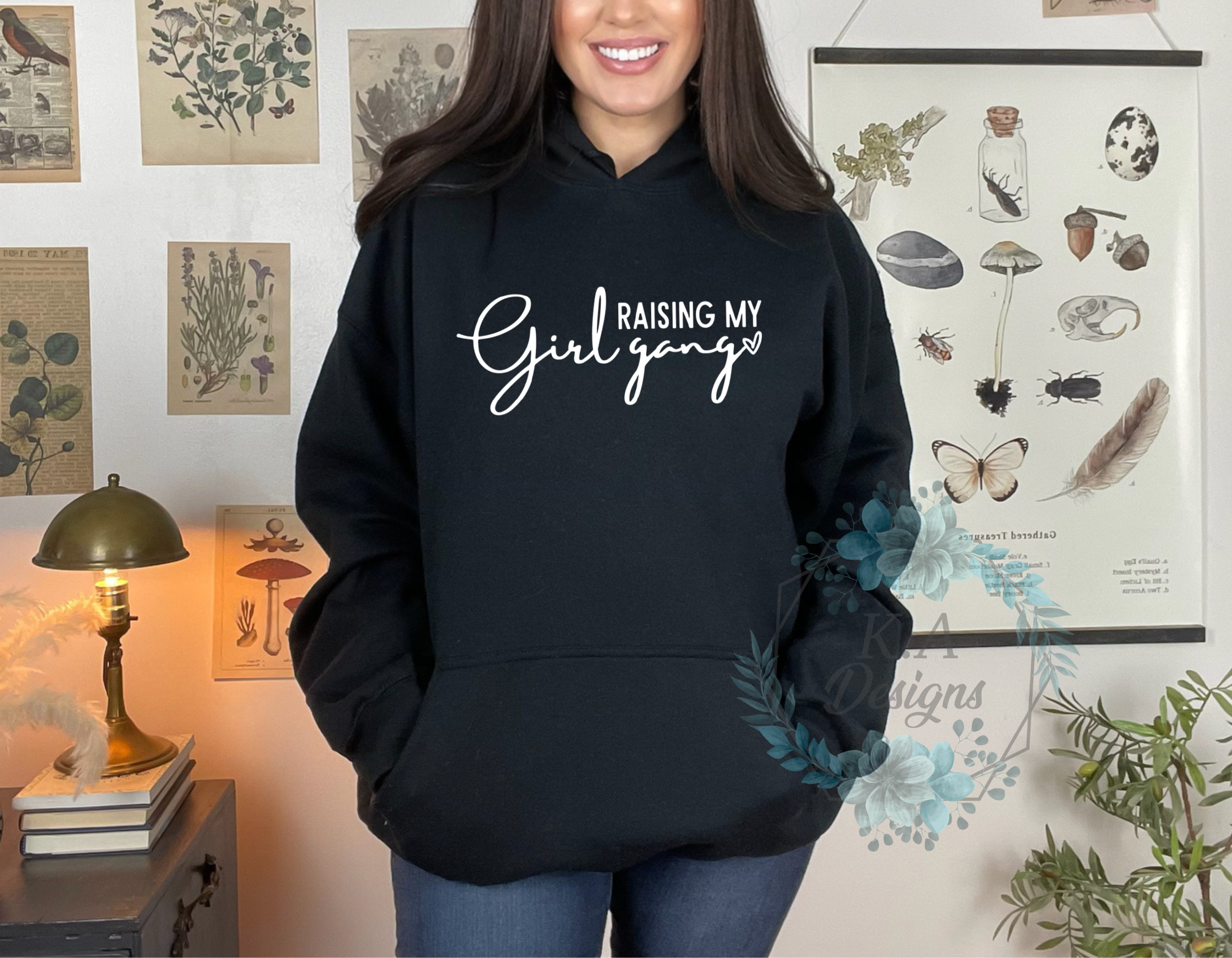 Raising My Girl Gang Hoodie
