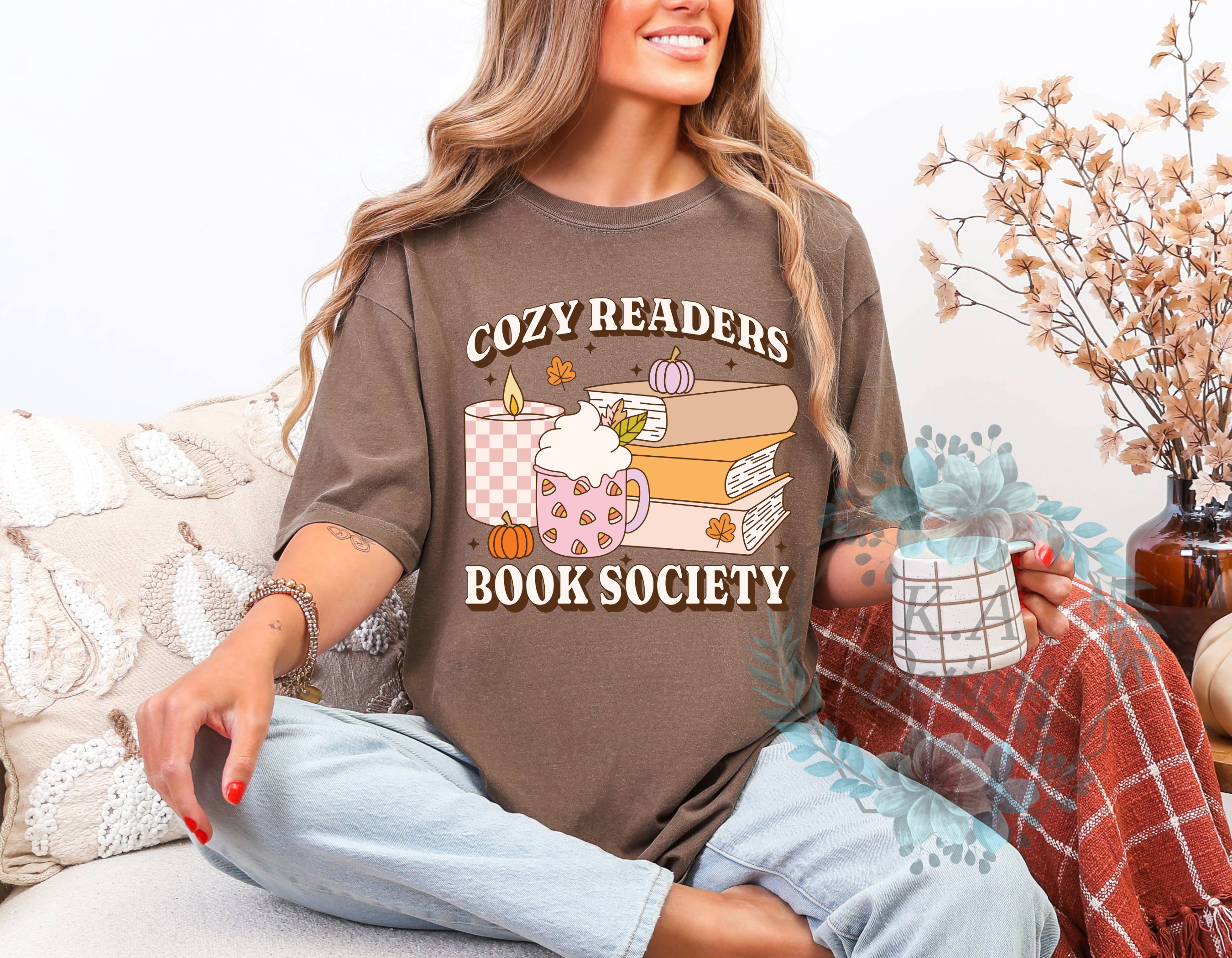 Cozy Readers Book Society T-Shirt