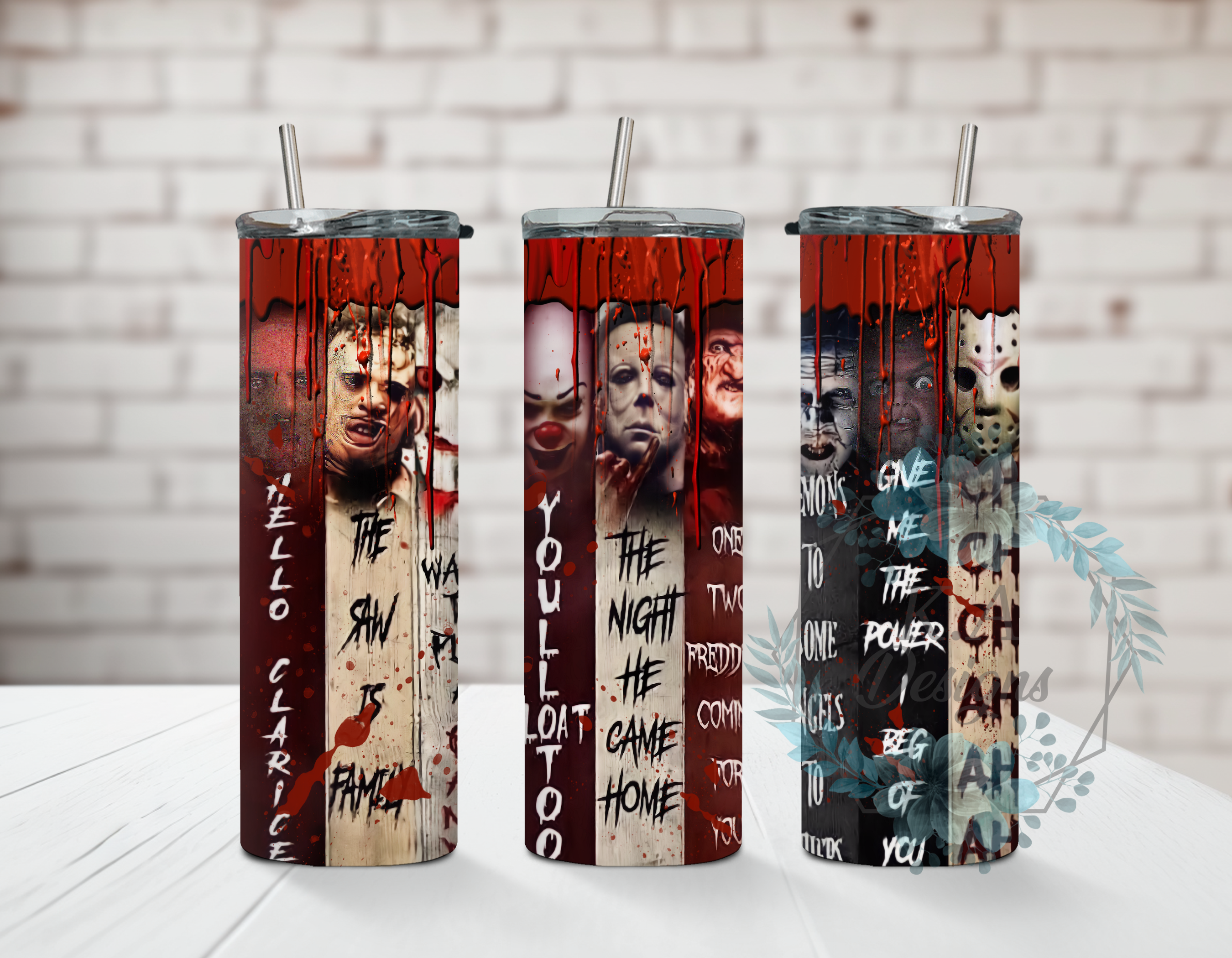 Horror Movie Tumbler