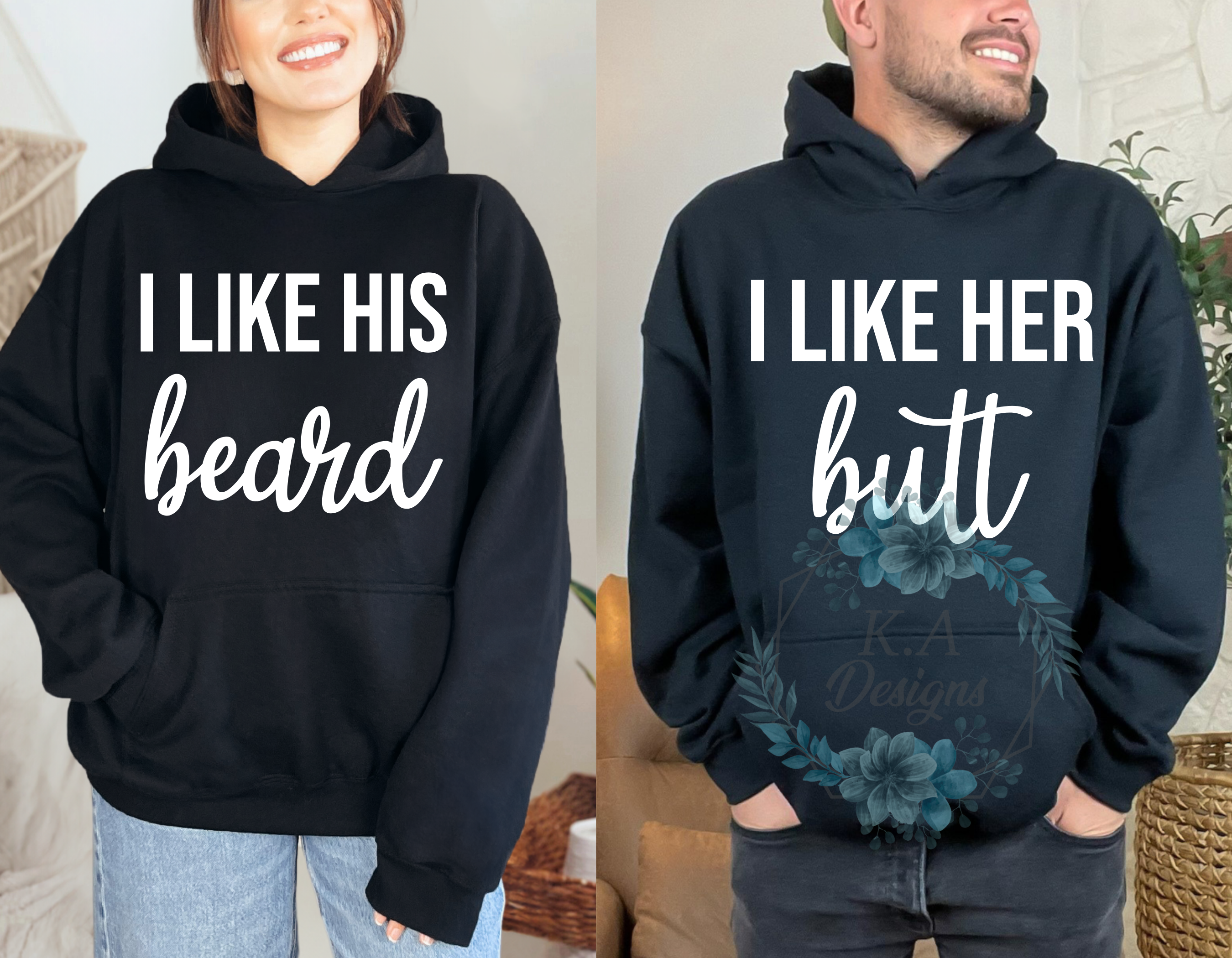 I Like His Beard Hoodie