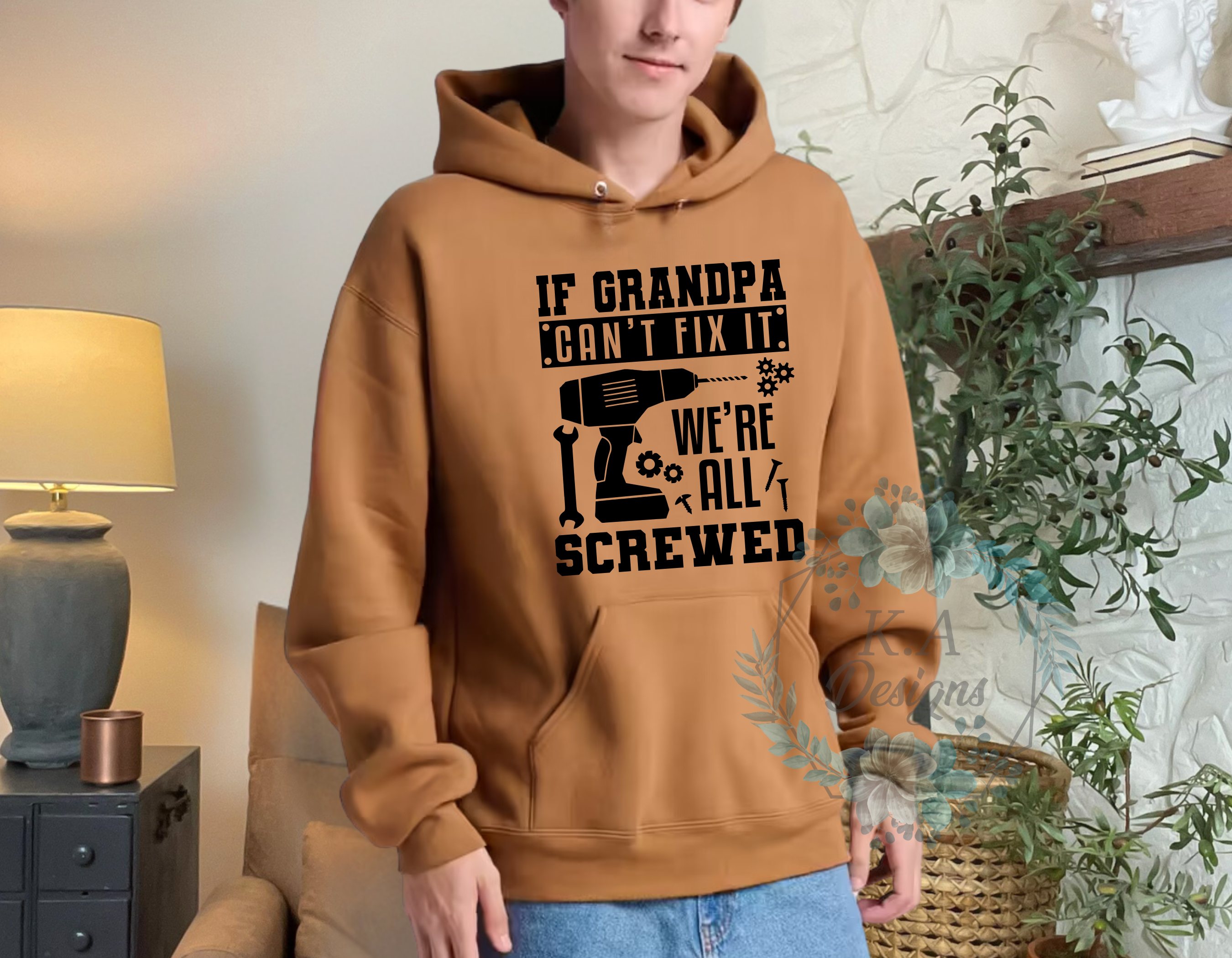 If Grandpa Can't Fix It Hoodie
