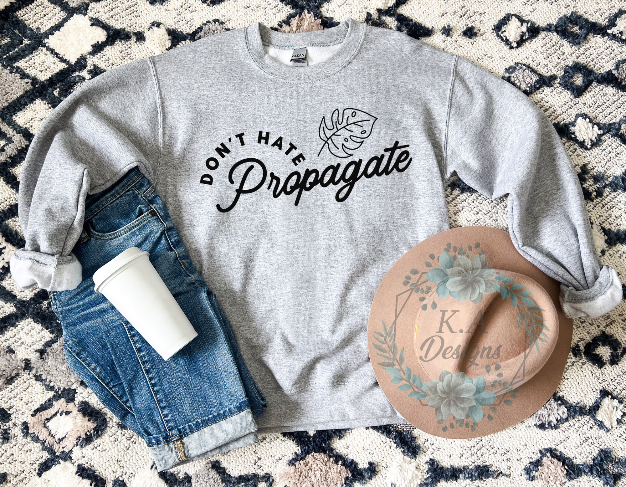 Don't Hate Propagate Sweatshirt