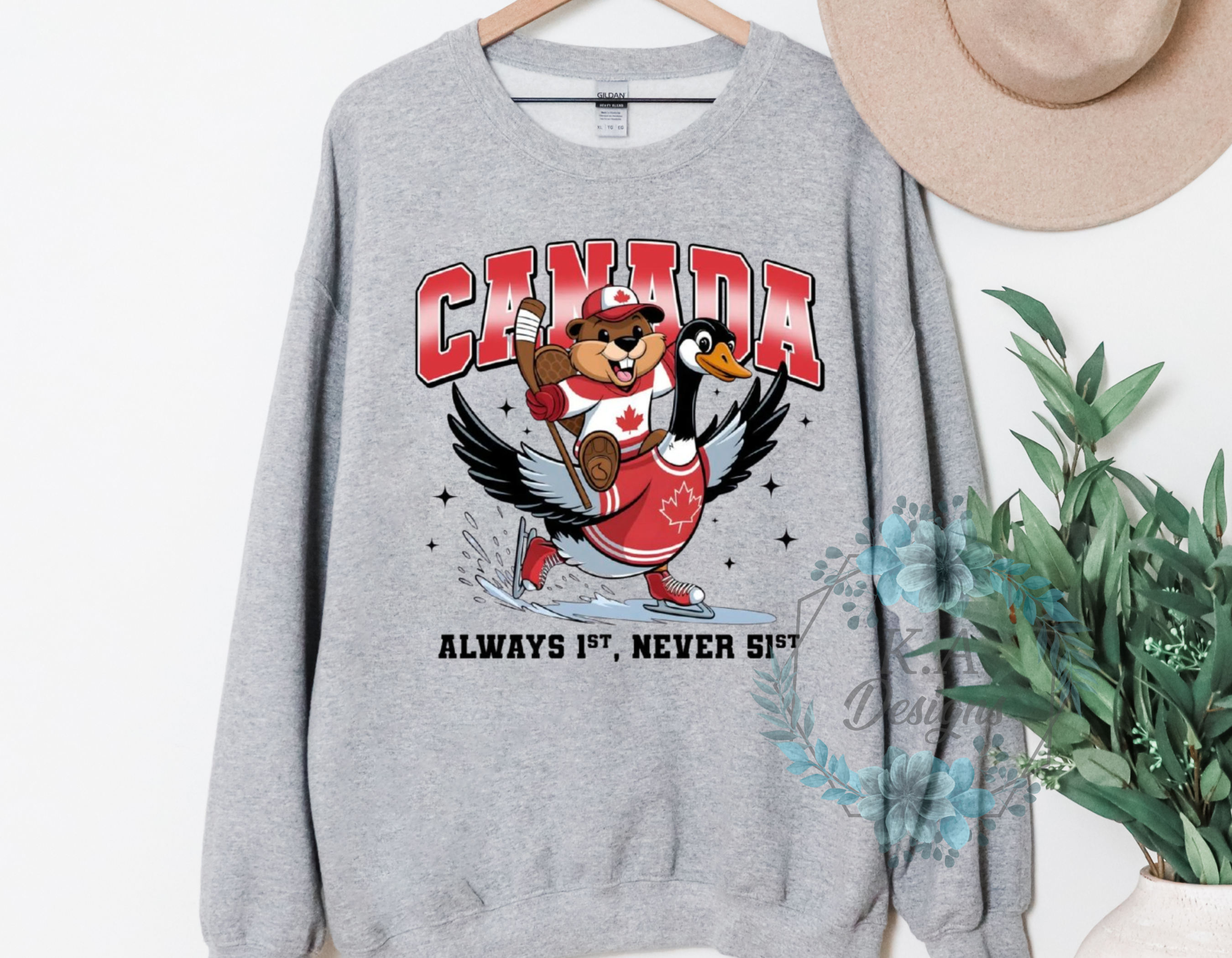 Canada Always 1st Not 51st Sweatshirt