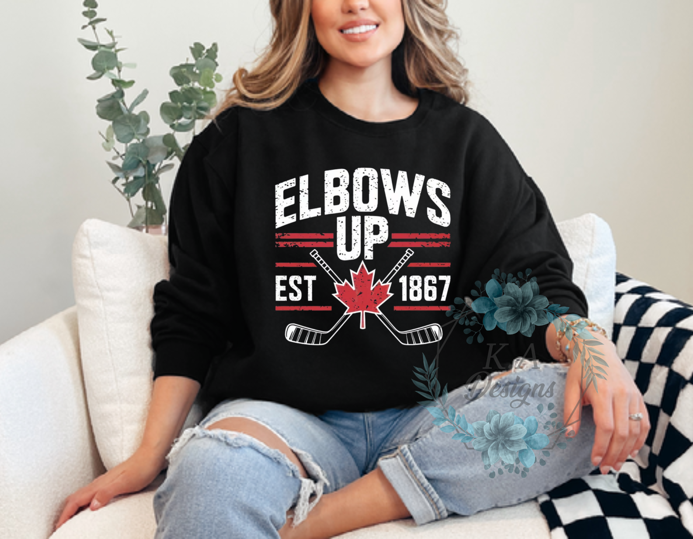 Elbows Up Sweatshirt