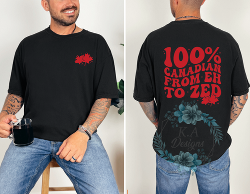 100% Canadian T-Shirt