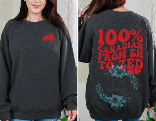 100% Canadian Sweatshirt