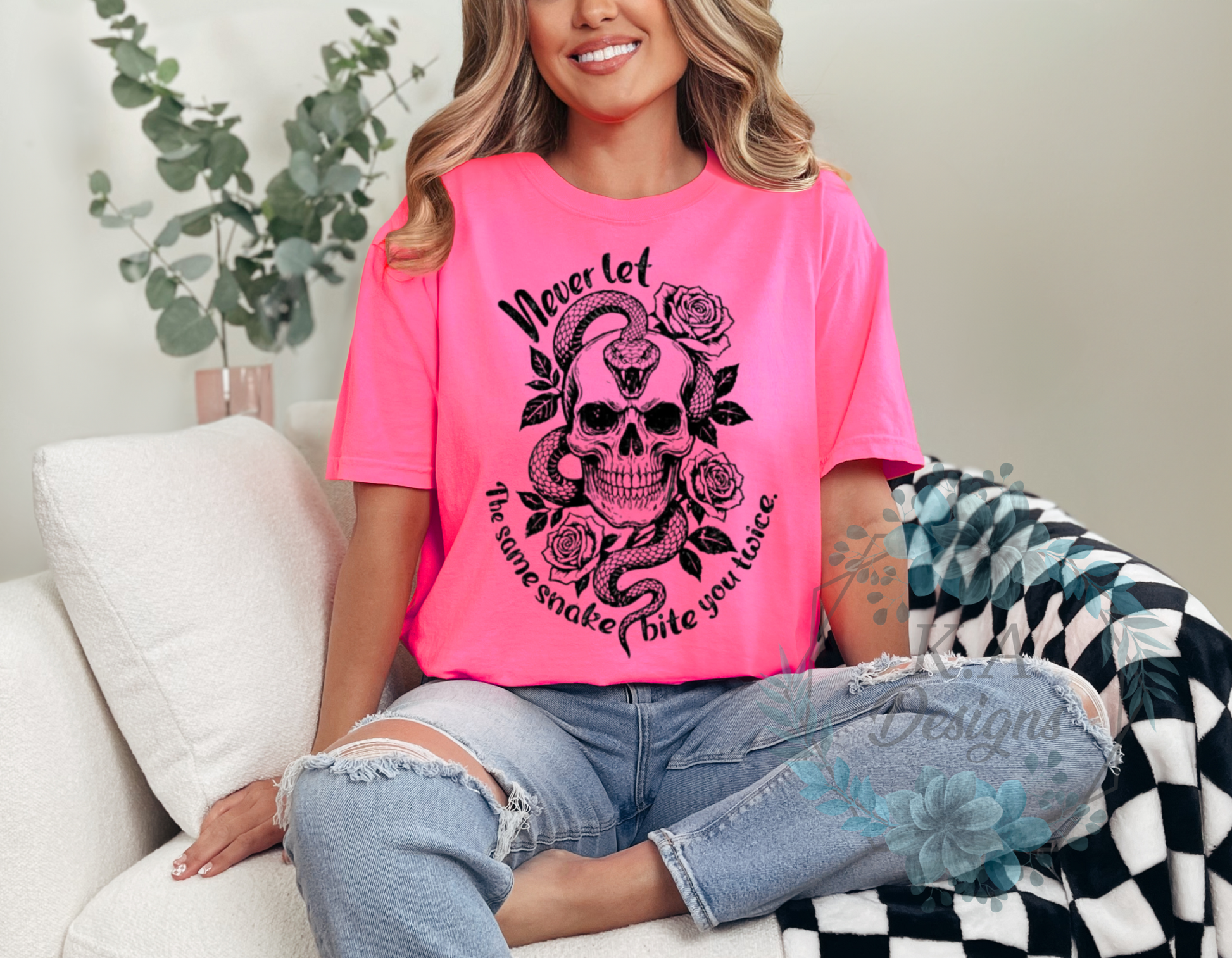 Never Let The Same Snake Bite You Twice T-Shirt