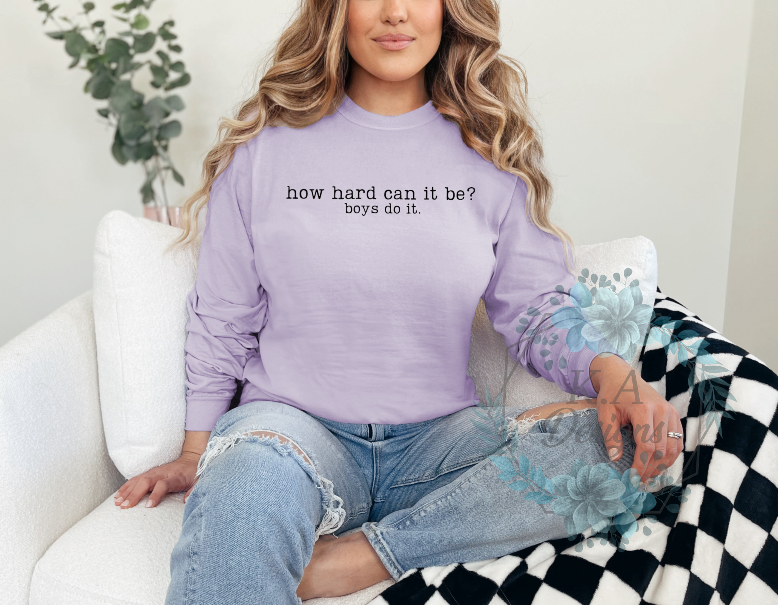 How Hard Can It Be? Boys Do It Long Sleeve