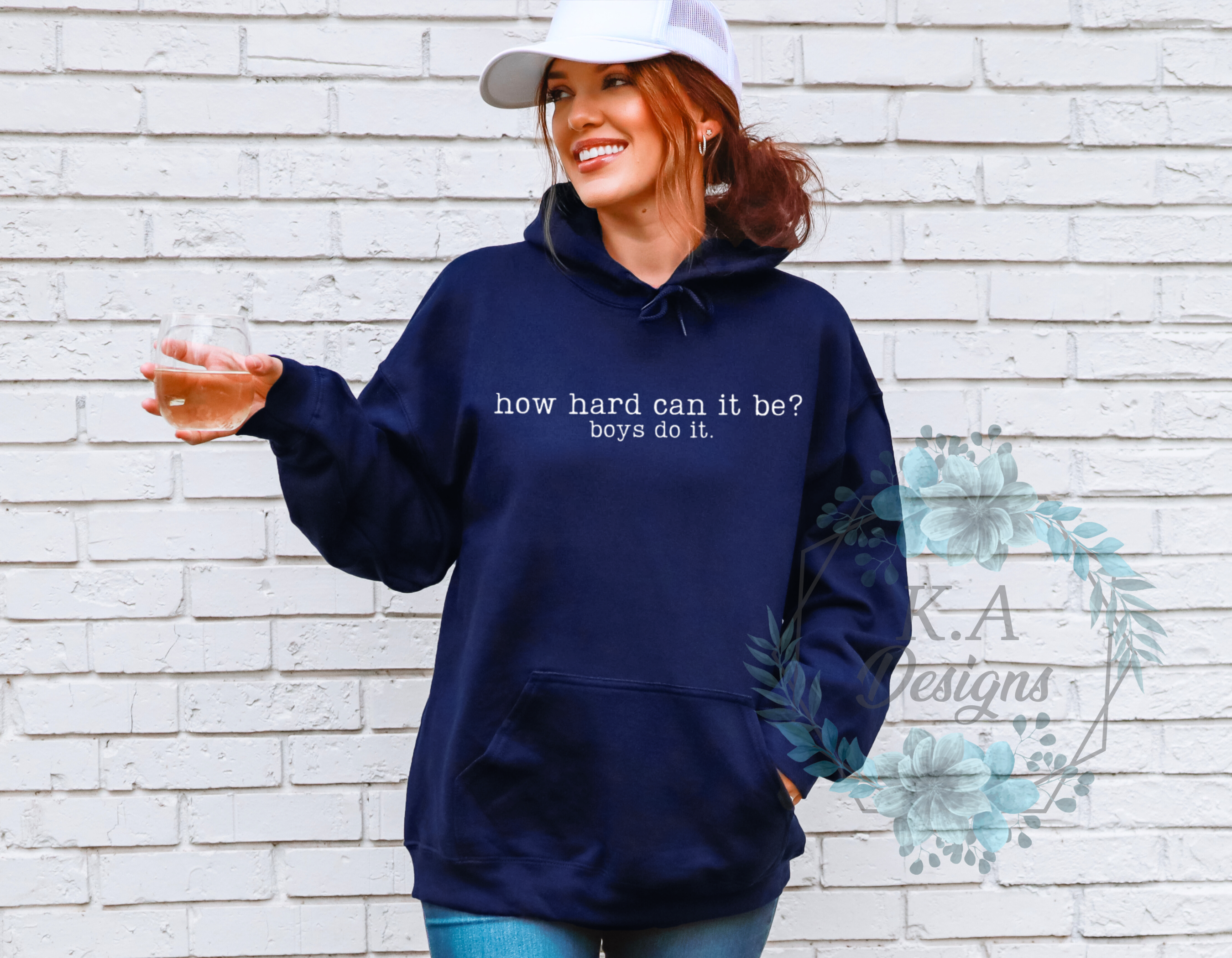 How Hard Can It Be? Boys Do It Hoodie