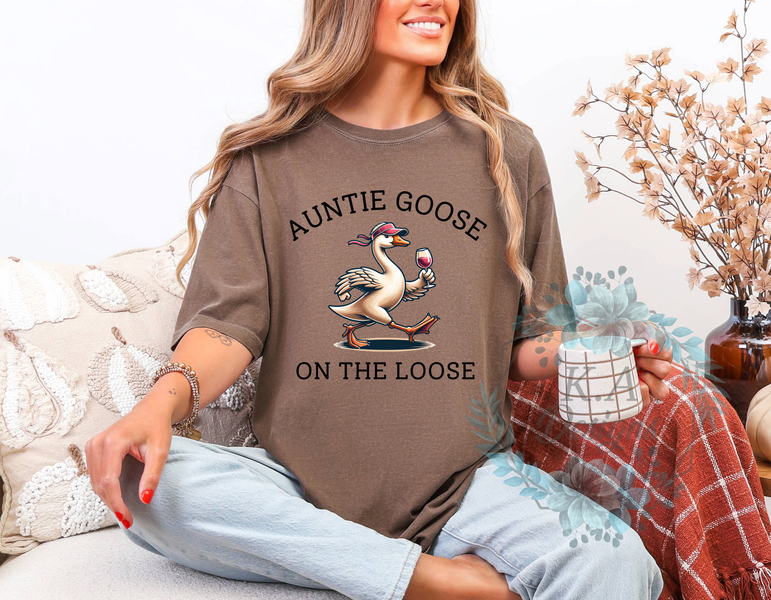 Auntie Goose On The Loose T-Shirt