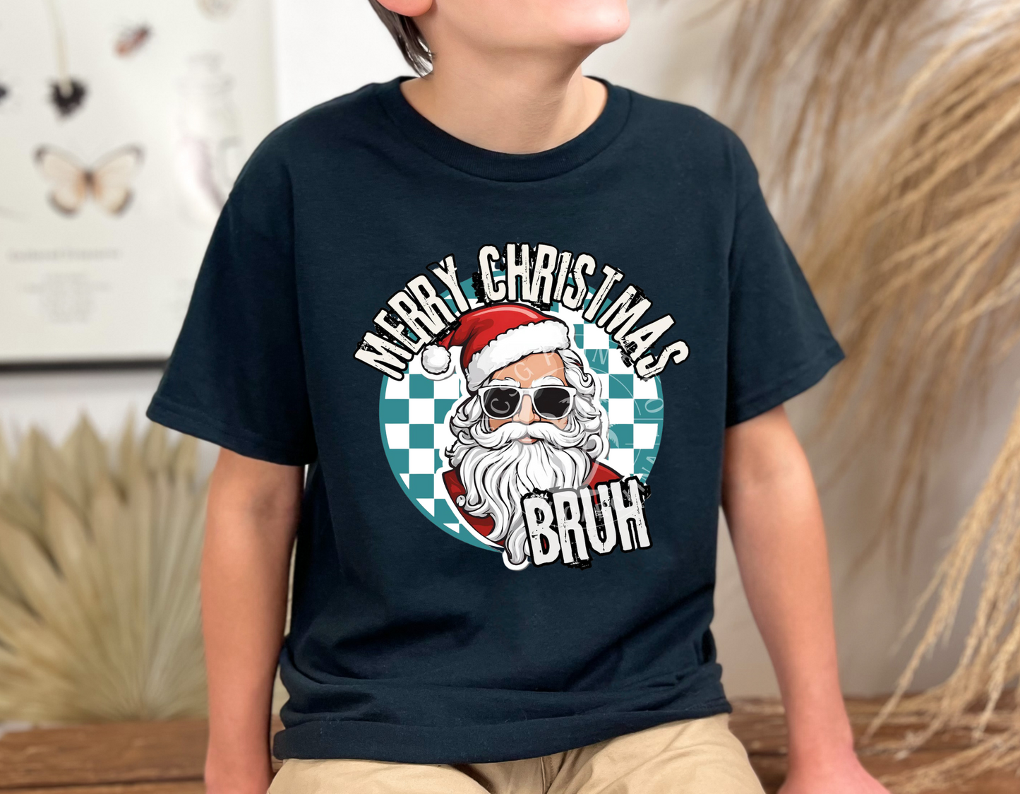 Merry Christmas Bruh Youth T-Shirt