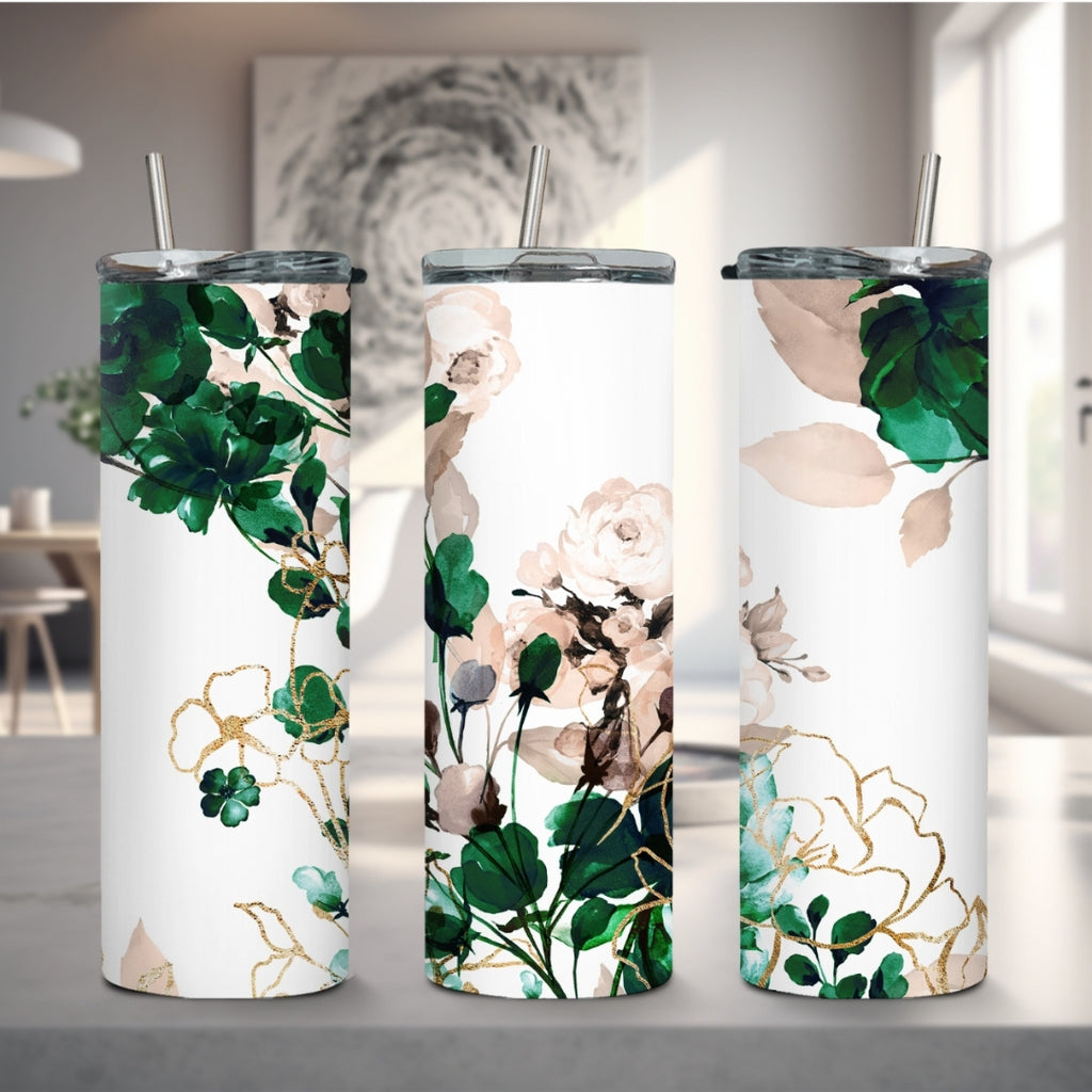 Floral Tumbler