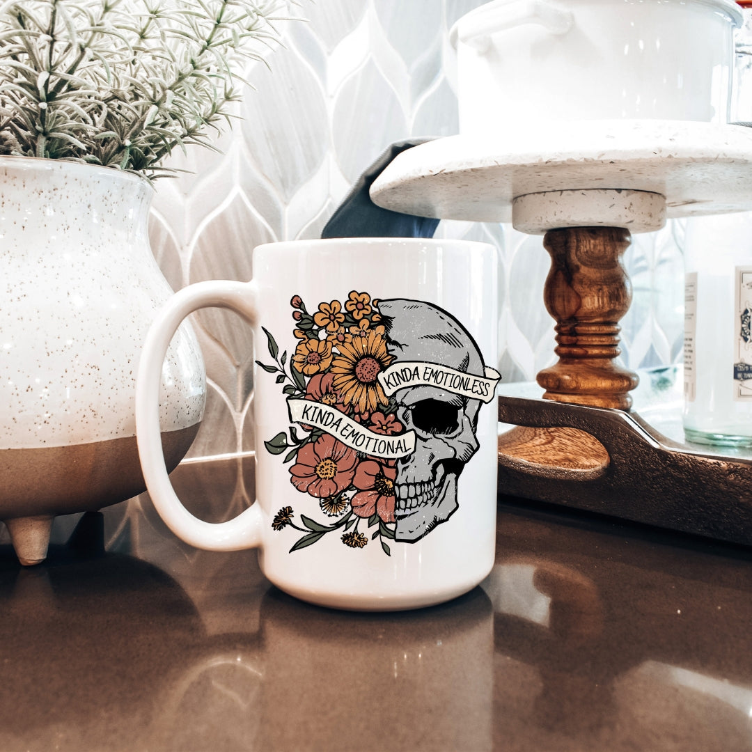 Kinda Emotional Kinda Emotionless Mug