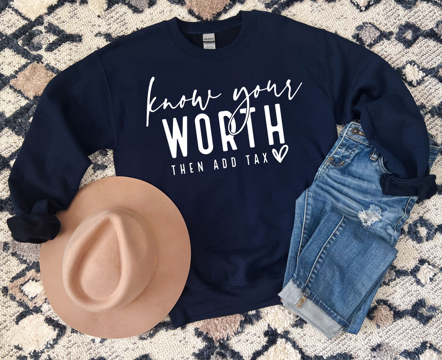 Know Your Worth Sweatshirt