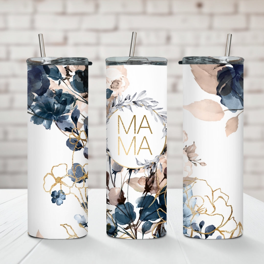 Floral Mama Tumbler