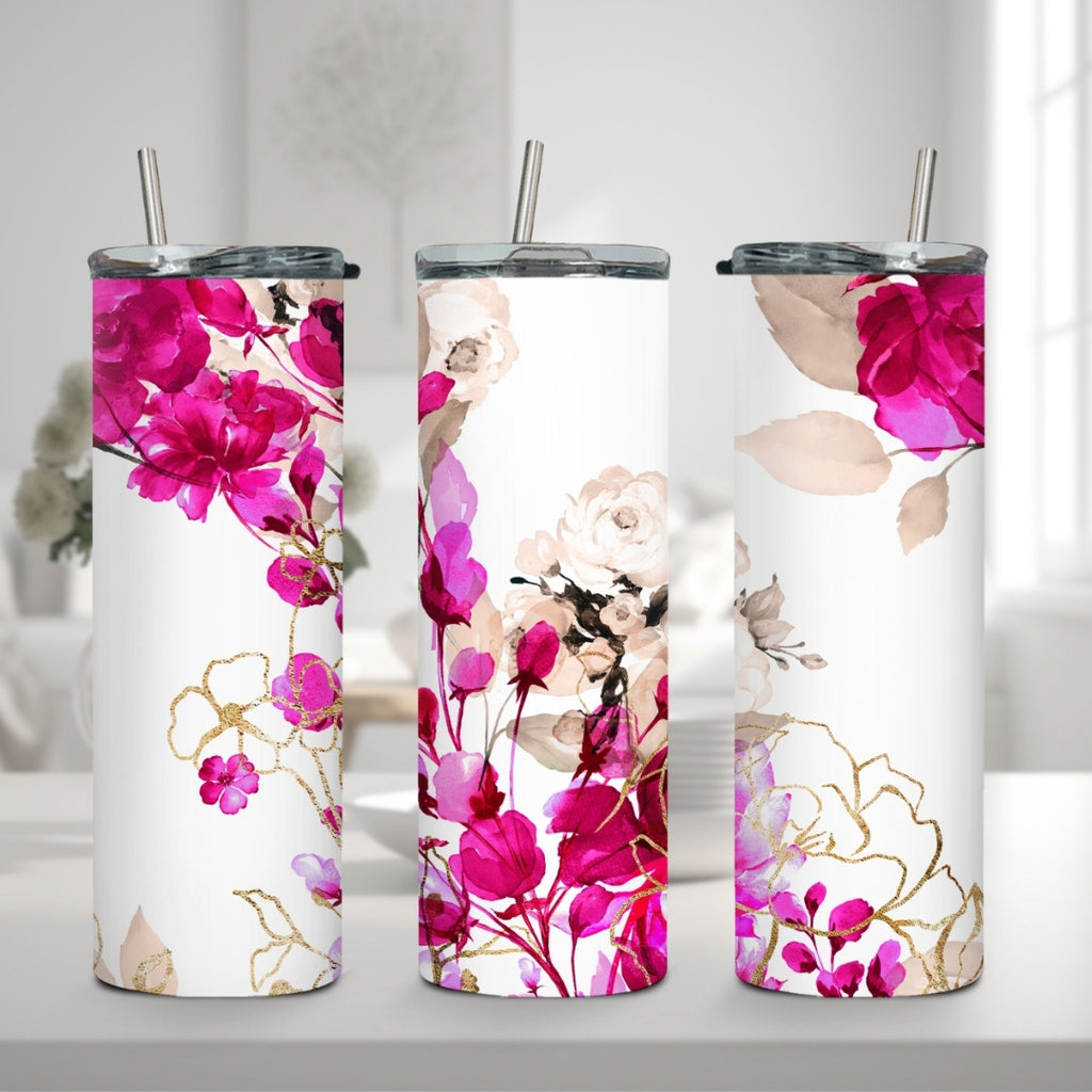 Floral Tumbler