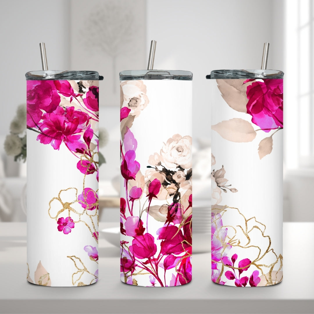 Floral Tumbler