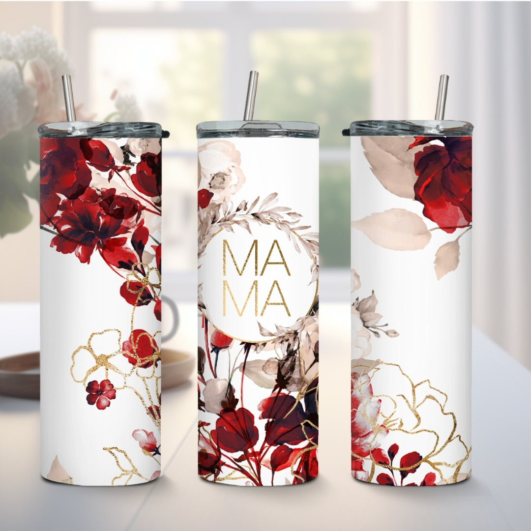 Floral Mama Tumbler