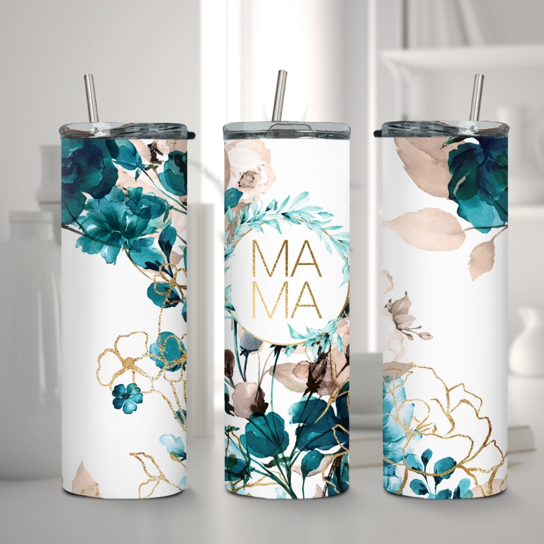 Floral Mama Tumbler