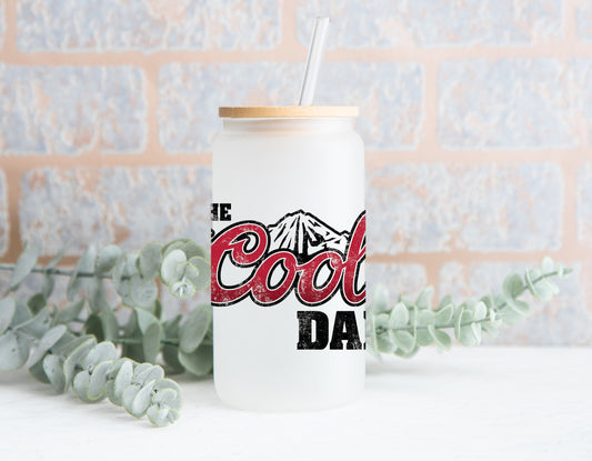 The Cool Dad Frosted Glass Can