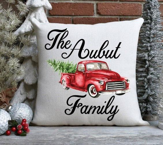 Custom Christmas Pillow Cover