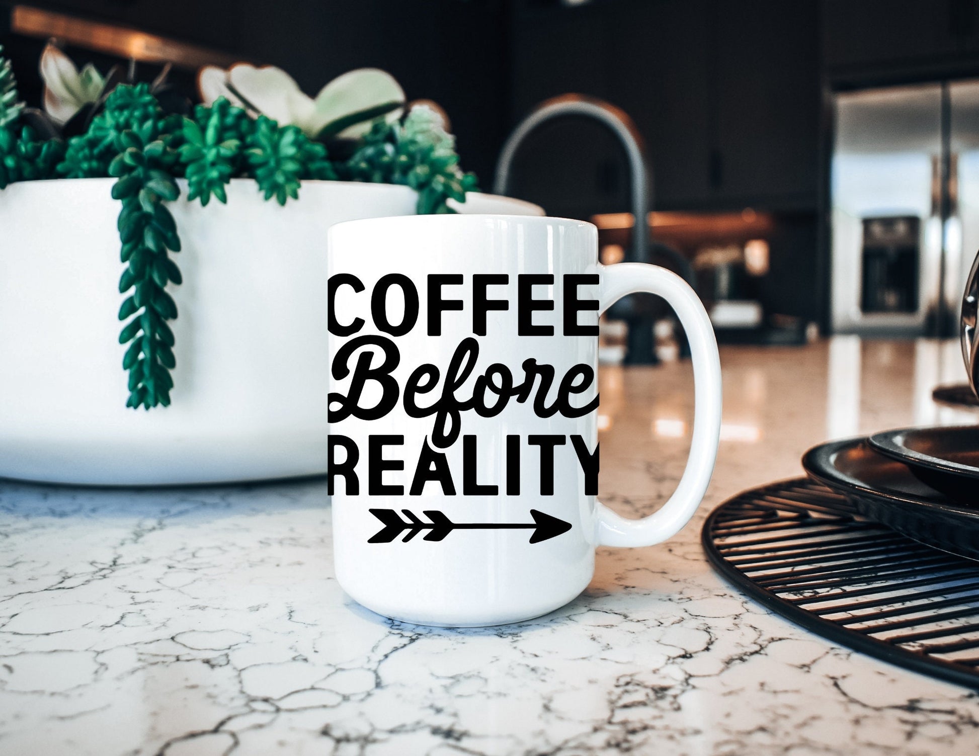 Coffee Before Reality Mug