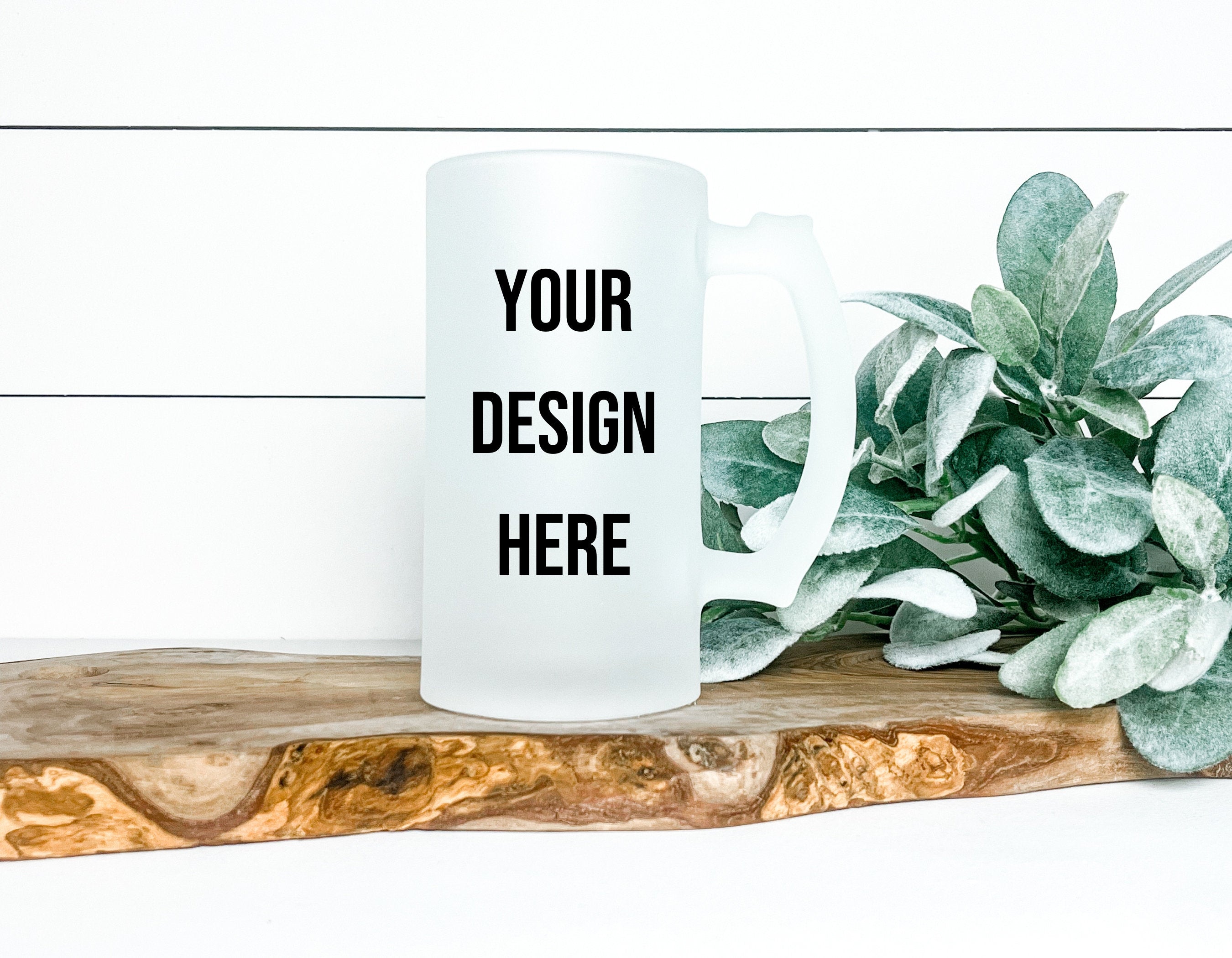 Custom Frosted Beer Stein
