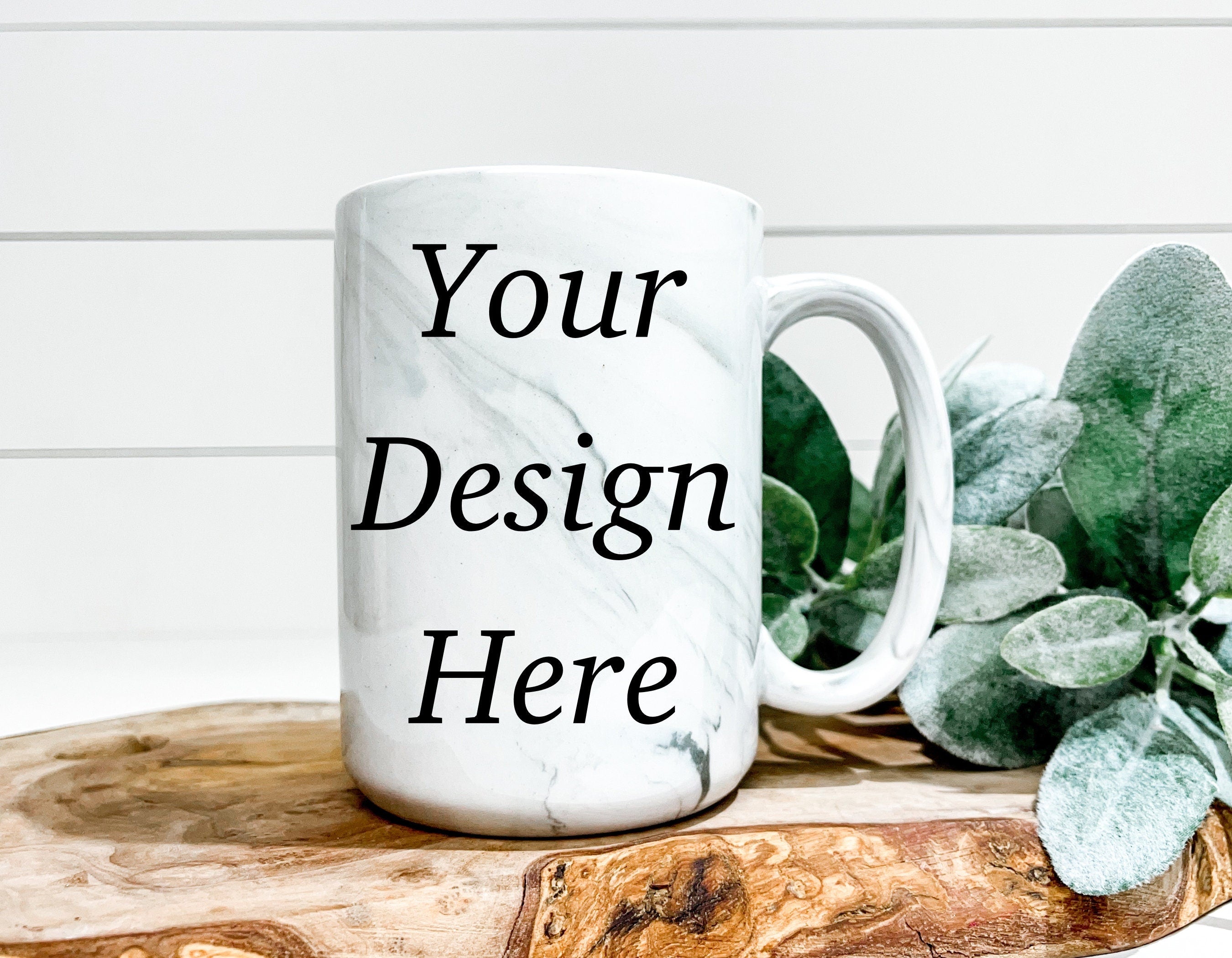 Custom Marble Mug